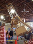 08-May Maker Faire 06 man-made telescope.JPG