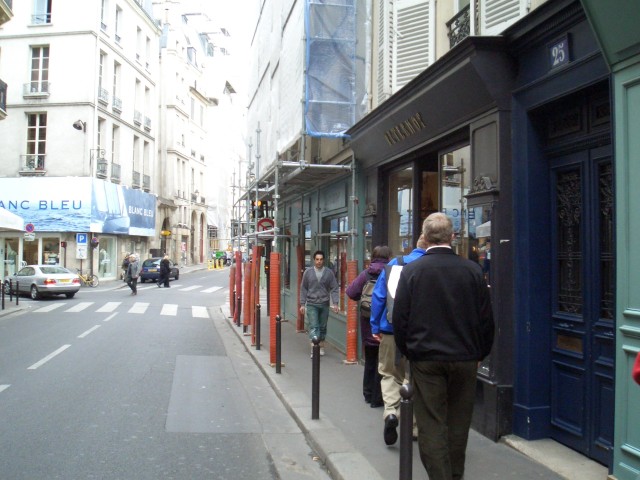 April 2006 Paris Apt01 our street Rue Bonaparte.jpg