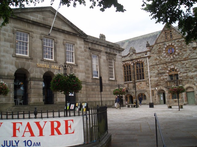 UK-July-06 12th Cornwall road trip 04 Bodmin Shire Hall.jpg