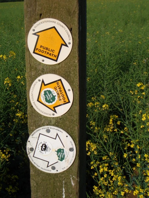 UK-July-06 13th Cotswolds Walk to dinner 08 sign half way th.jpg