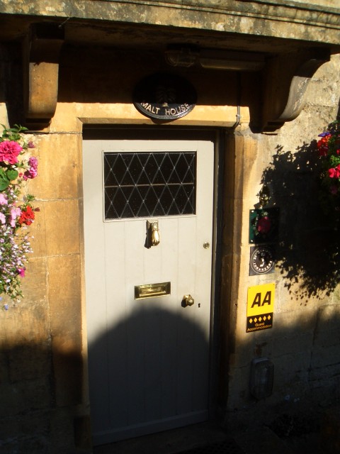 UK-July-06 Cotswolds The Malt House 02 front door.jpg