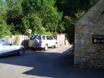 UK-July-06 Cotswolds The Malt House 04 parking lot.jpg