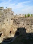 UK-July-06 19th Ludlow 04 Castle Ludlow view inner bailey fr.jpg