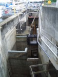 07 May-Jun 091 Seattle Hiram Chittenden Locks fish ladder closed for cleaning.JPG