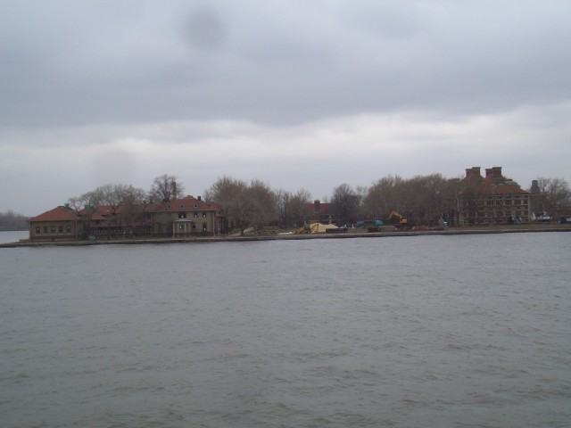 NYC 7-Apr 09 Ellis Island ferry view of Ellis Island.JPG