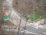 NYC 12-Apr 09 Fort Tryon Park - Cloisters view DOWN.JPG