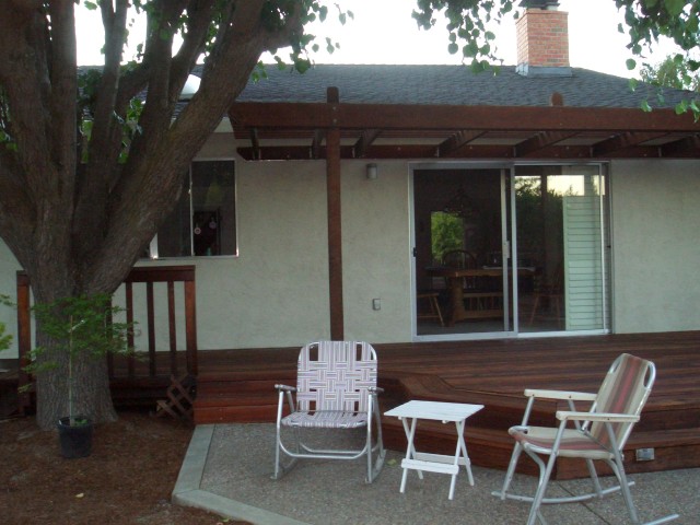 05 July 10 Deck refresh 02 flat surface and skirting done.jpg