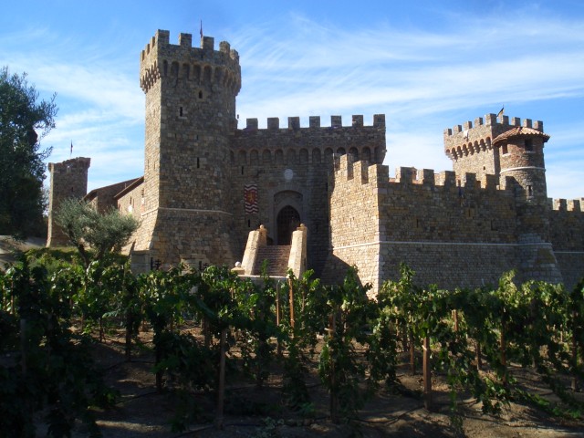 08-Oct 17th Napa Wine Trip 01 Castello di Amorosa.JPG