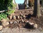 2005 Sep 6 yard update front - adding new terrace to handle drainage.jpg