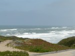 2009 Pescadero 01 beach view at lunch.JPG