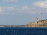 09Aug16 at sea 01 Dardenelles Galllipoli Turkish Memorial.JPG