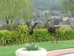 10Jan27 Marin 012 FLWright Tour east patio garden art.JPG