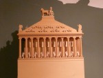 09Aug19 Bodrum 005 Mausoleum of Halicarnassus model closeup details of top.JPG