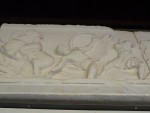 09Aug19 Bodrum 007 Mausoleum of Halicarnassus piece of freize.JPG