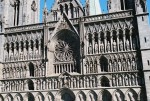 04-Jul 1st Trondheim07 Nidaros Cathedral - west front.jpg