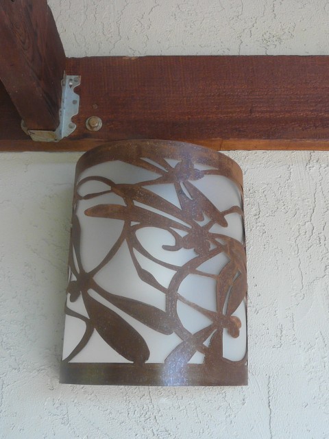 2010 May 25th San Ramon Sconce by dining room.JPG