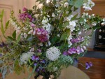 2011 Jun 11th Filoli House & Garden 06 house flower bouquets everywhere.JPG