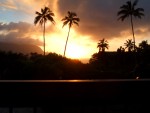 05AprHawaii - Resort Sunset from Lanai.JPG