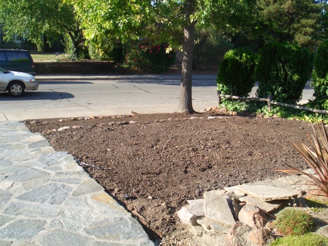 Front yard 2005 August 26 really done - no porta potty