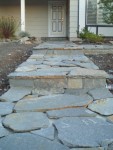 Front yard 2005 August 17 ALL flagstones dry set 05.jpg