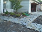 Front yard 2005 August 17 ALL flagstones dry set 06.jpg