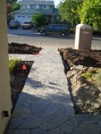 Front yard 2005 August 23 sprinkler trenches 01.jpg