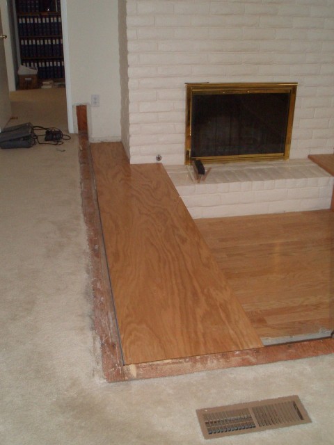 2005 August 29 Conversation Pit Installation 11 bench #2 with top.jpg