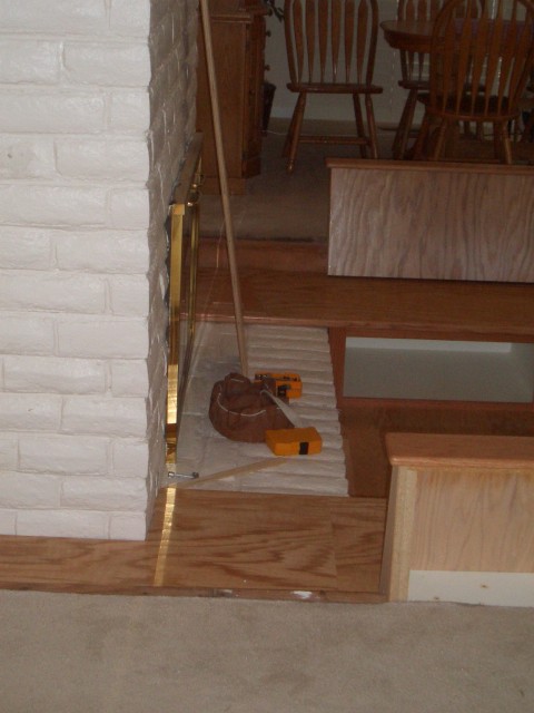2005 August 29 Conversation Pit Day 2 Installation 08 both back rests line up with hearth.jpg