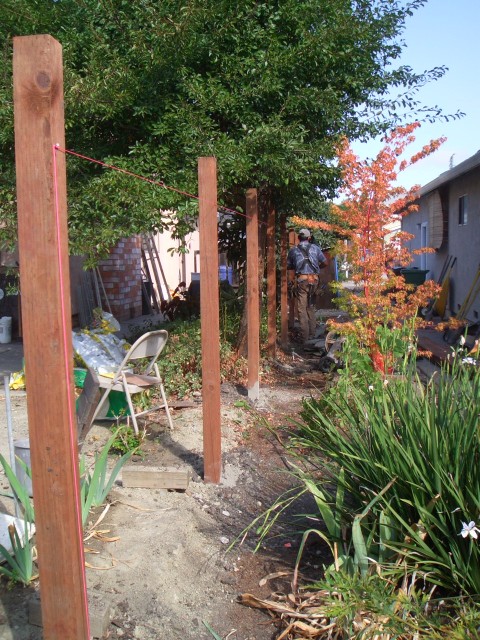 2005 Sep 12 fence 20 posts in place.jpg