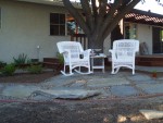 2005 Sep 6 yard update back - new wicker rocking chairs.jpg