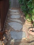 2005 Oct 2 Back yard project update 6 path by deck.jpg