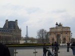 April 2006 Paris Day 1ec Exploring - Louvre Square with view of tower.jpg