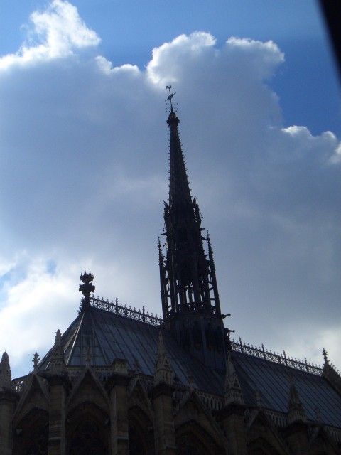 April 2006 Paris Day 2ak Ste Chapelle spire.jpg