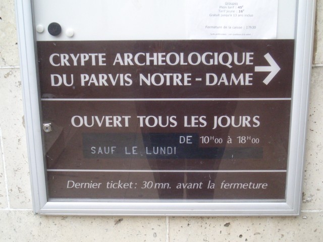 April 2006 Paris Day 3m Crypt Archeologique (too dark for pics).jpg